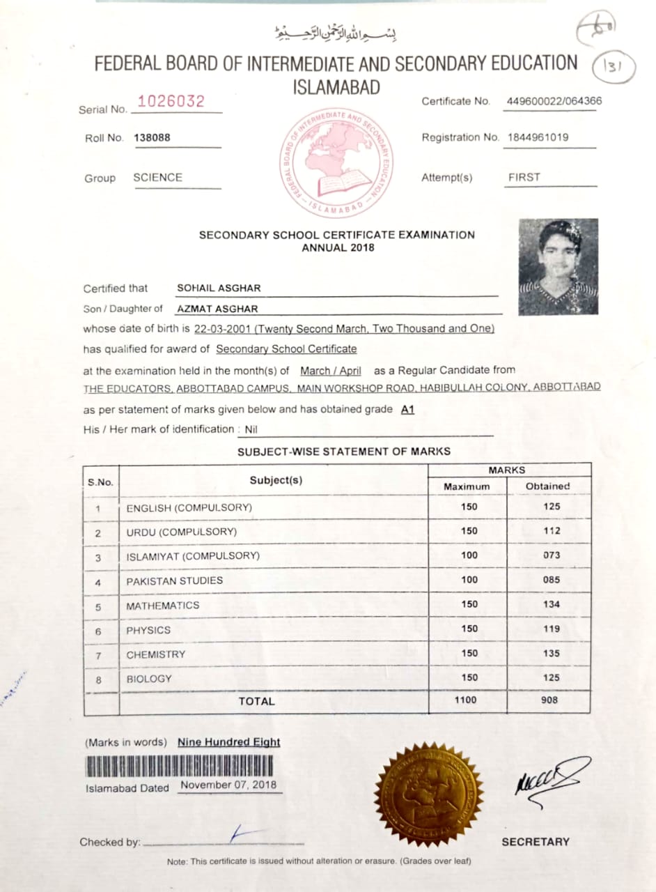 FSC Pre-Engineering